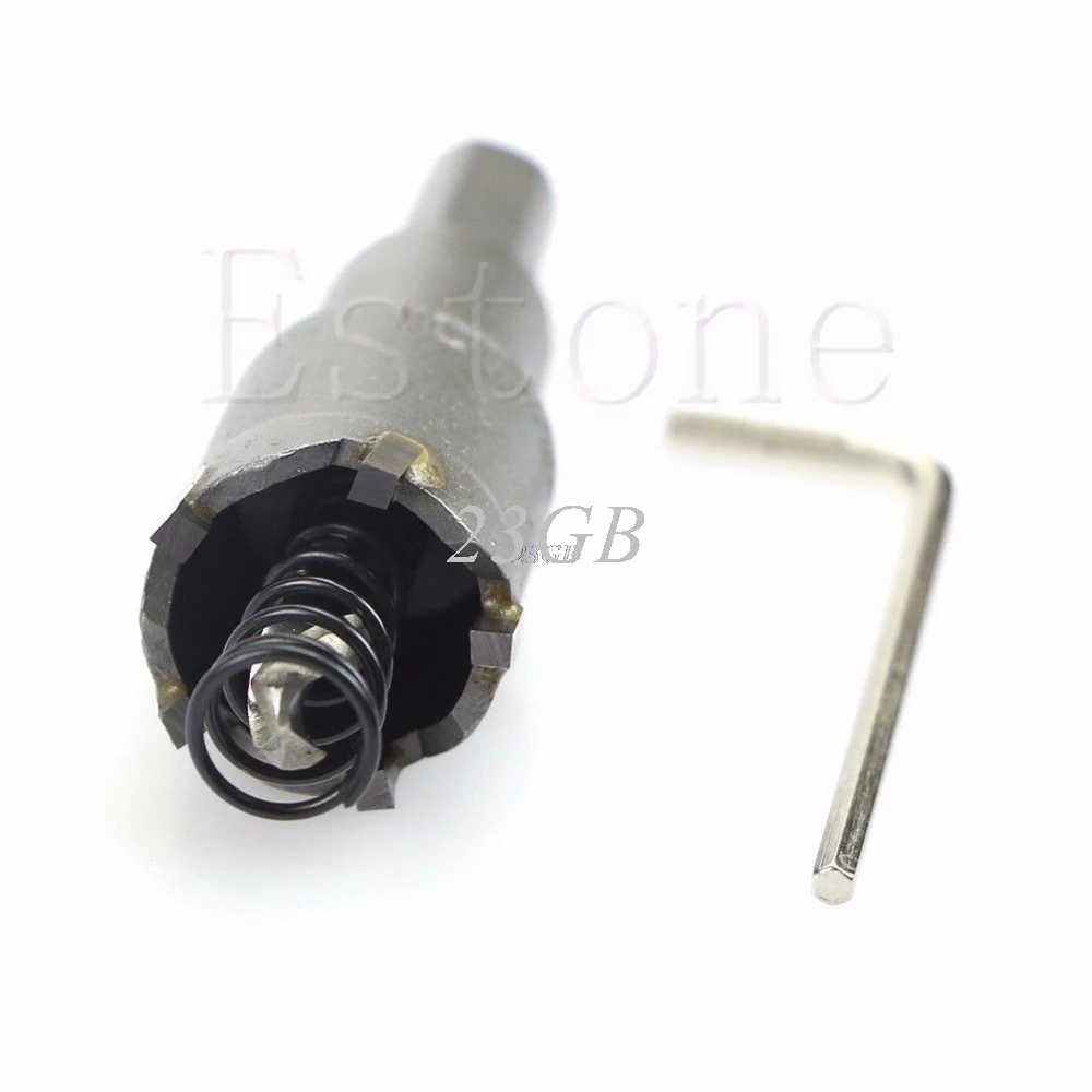 22mm Alloy Carbide Tip TCT Drill Bit Set Hole Saw Stainless Steel Metal J24in Drill Bits from