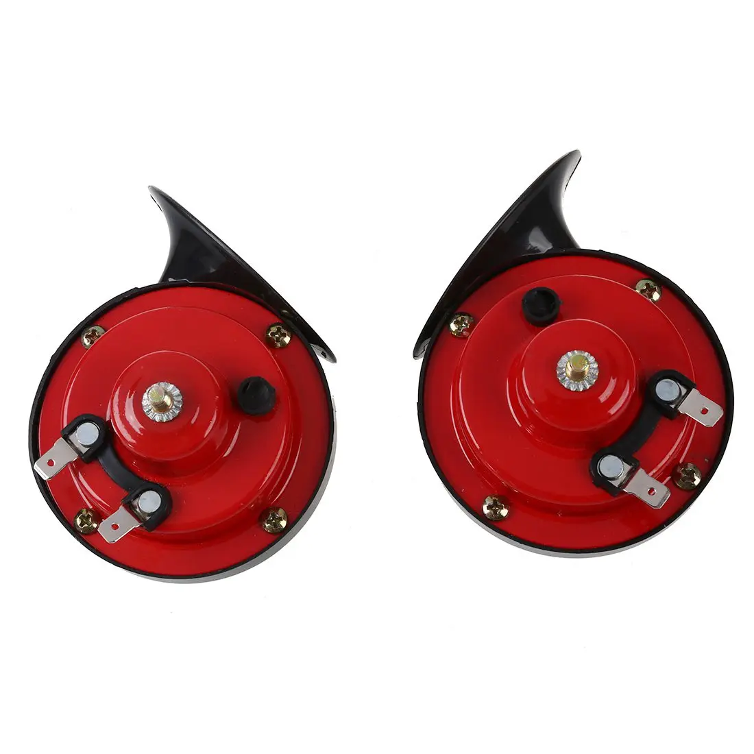  Universal 1 Sets All 12V Car Air Horm Loud Car Dual-tone Snail Electric Siren on Car Special Signal
