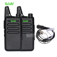 Walkie Talkie Pair Portable Radio WLN UHF 400-470 MHz Mini HF Transceiver Two Way Radio Communicator For Hunting Radio In moscow