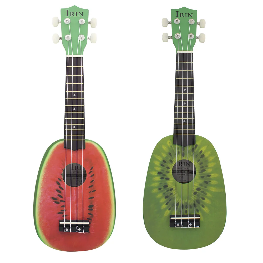 Высокое качество 2" Ukelele 4 струны укулеле Красочные Прекрасный Арбуз липа струнный музыкальный инструмент Рождественский подарок