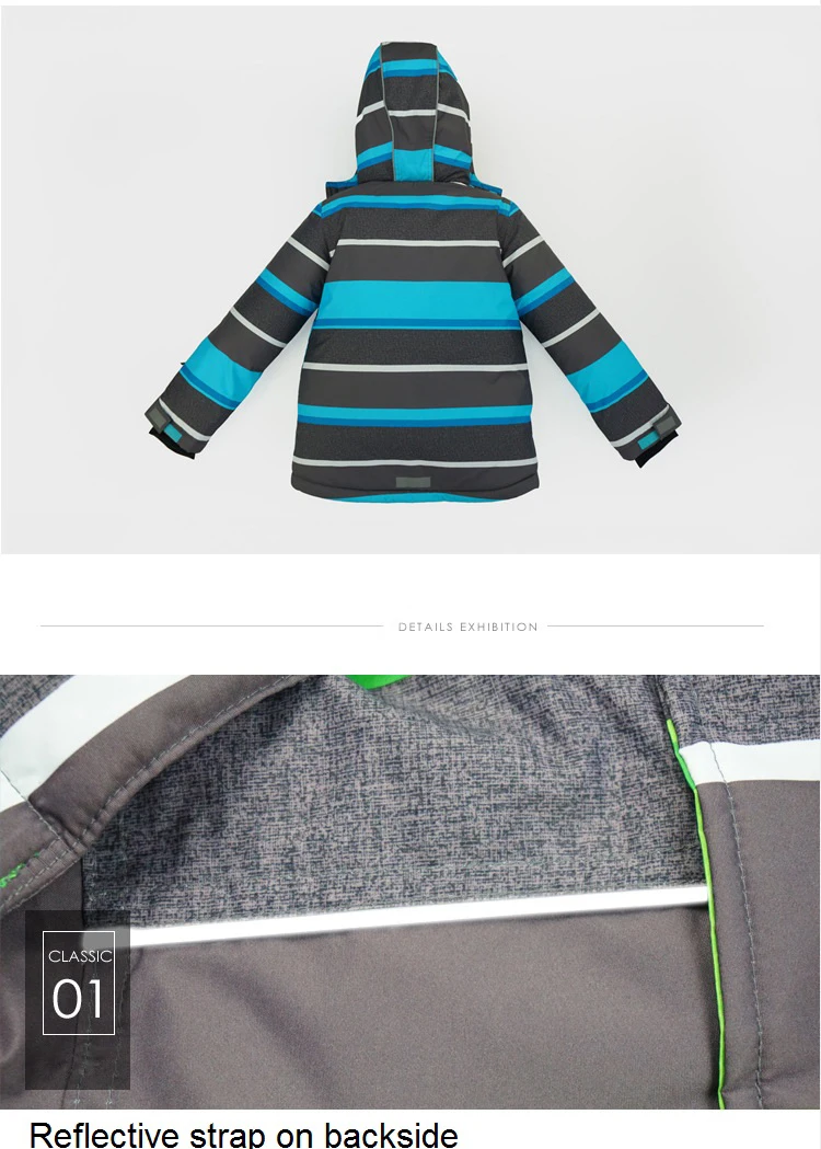 Honeyking/детский зимний костюм для маленьких мальчиков, лыжный костюм, Зимний Теплый Сноуборд, водонепроницаемая ветровка с капюшоном, штаны