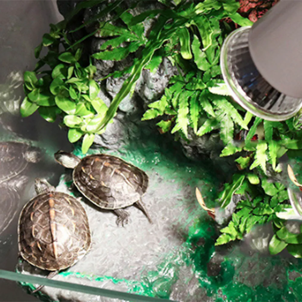 Черепаха Лампа для обогрева черепах обогреватель для аквариума лампы полного спектра солнечного света Uva Uvb lights Черепаха светящиеся