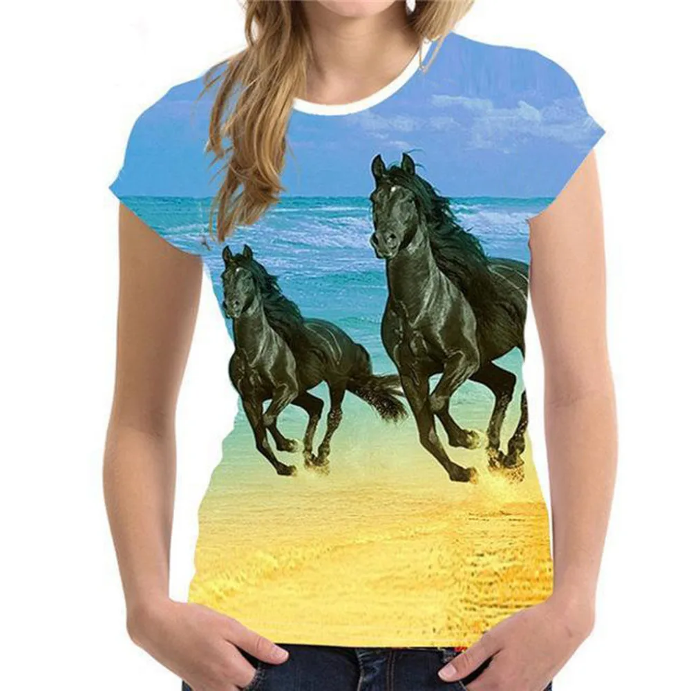 

Unisex Funny 3D Print Animal Summer Short Sleeve T-Shirts Top t shirts women 2018 summer t shirt with print women