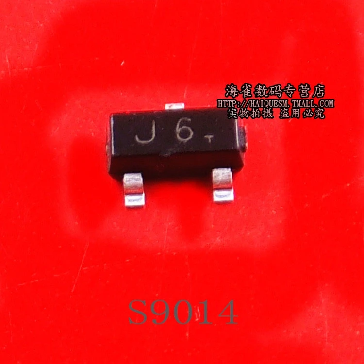 S9014 J6 new authentic NPN transistor chip SOT23 a SZHQDZj6s9014