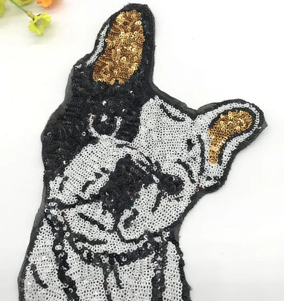 Новая мода DIY Аппликация Вышивка аппликационный костюм украшение мерная заплатка "Собака" милый
