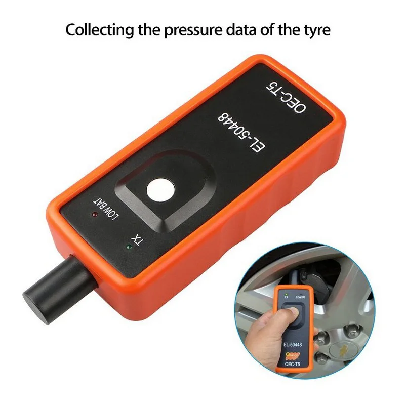 Car Tire Pressure Monitor Sensor 12V 9W OBDII TPMS Reset Tool Activate Training System For Opel GM EL-50449