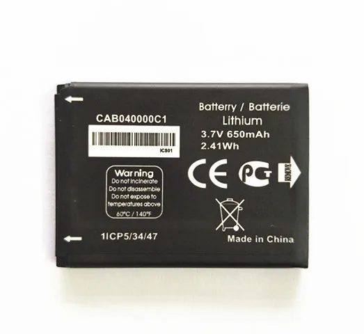 

New CAB0400000C1 TLi004AB CAB22D0003C1 CAB30M0000C2 Battery for ALCATEL OT708 OT-708 OT-2010 OT-2010D OT-2010X OT-356 OT-665X