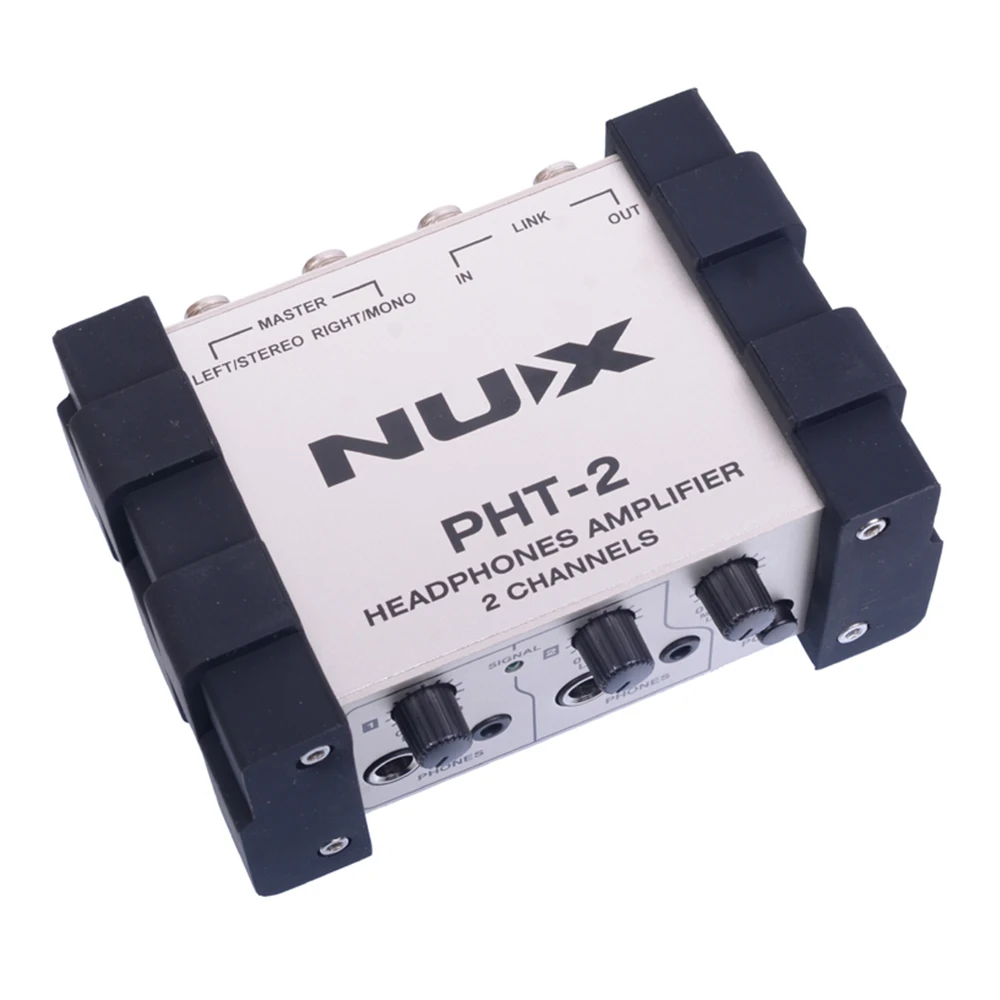 

NUX PHT-2 Headphones Amplifier Versatile Portable Headphone Preamp Two-Channel Volume Control