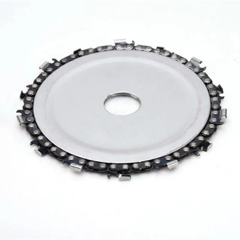 5-inch 14-tooth Chain Plate Woodworking Chain Saw Disk Cutting Piece Woodwork Slotted Saw Blade0