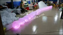 Cadeia de LED Iluminado Balão Inflável para a Decoração Do Partido