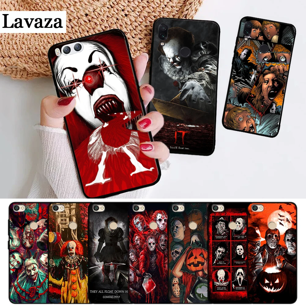 Силиконовый чехол Lavaza Pennywise The Clown Horror для Xiaomi Redmi 4A 4X 5 5A 6 6A 7 7A 8 8A K20 Pro Plus S2 Go |