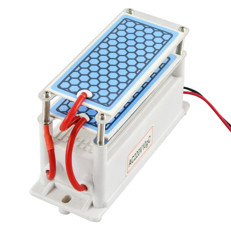 Preise ATWFS Tragbare Ozon Generator 220 V 110 V 10g Doppel Blatt Keramik Platte Integrierte Ozon Generator Wasser Luft ozonisator