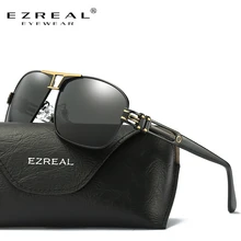 EZREAL New Arrival Polarized Sunglasses Men Brand Designer Fashion Eyes Protect Sun Glasses With EZREAL Box gafas de sol A377