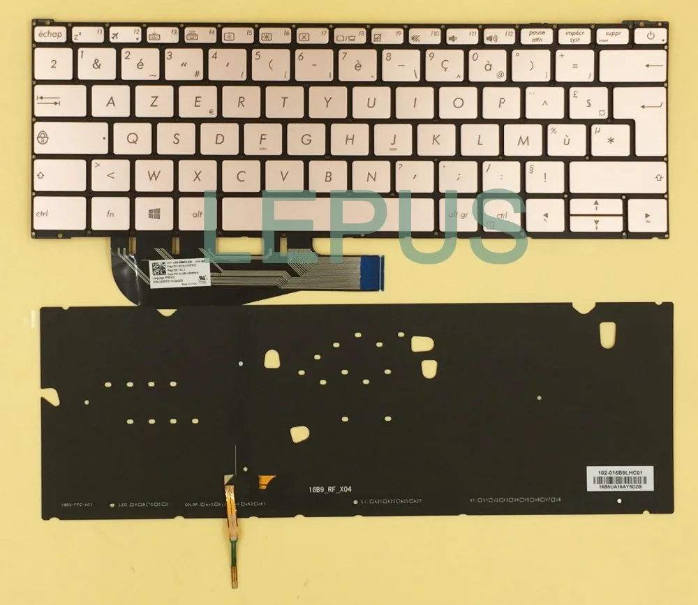 

News laptop keyboard for ASUS ZENBOOK 3 3U UX390 UX390UA RUSSIAN/FRENCH/TURKISH layout