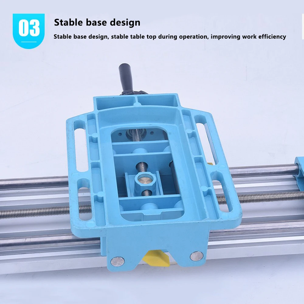 Mini Micro Bench Drill Table Electric Drill X Y-axis Adjustment Workbench Drill Vise Fixture Coordinate Table Milling Machine