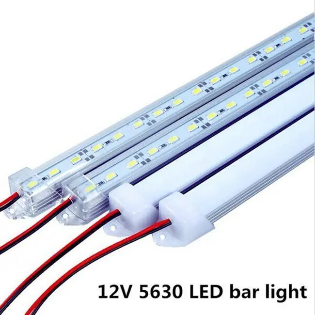 10 шт. 50 см 12 в 36 светодиодов SMD 5630 жесткий светодиодный фонарь U алюминиевый корпус