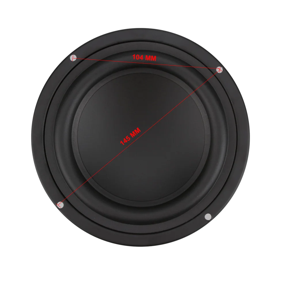 AIYIMA 5.25 Inch Subwoofer Hifi Sound Speaker