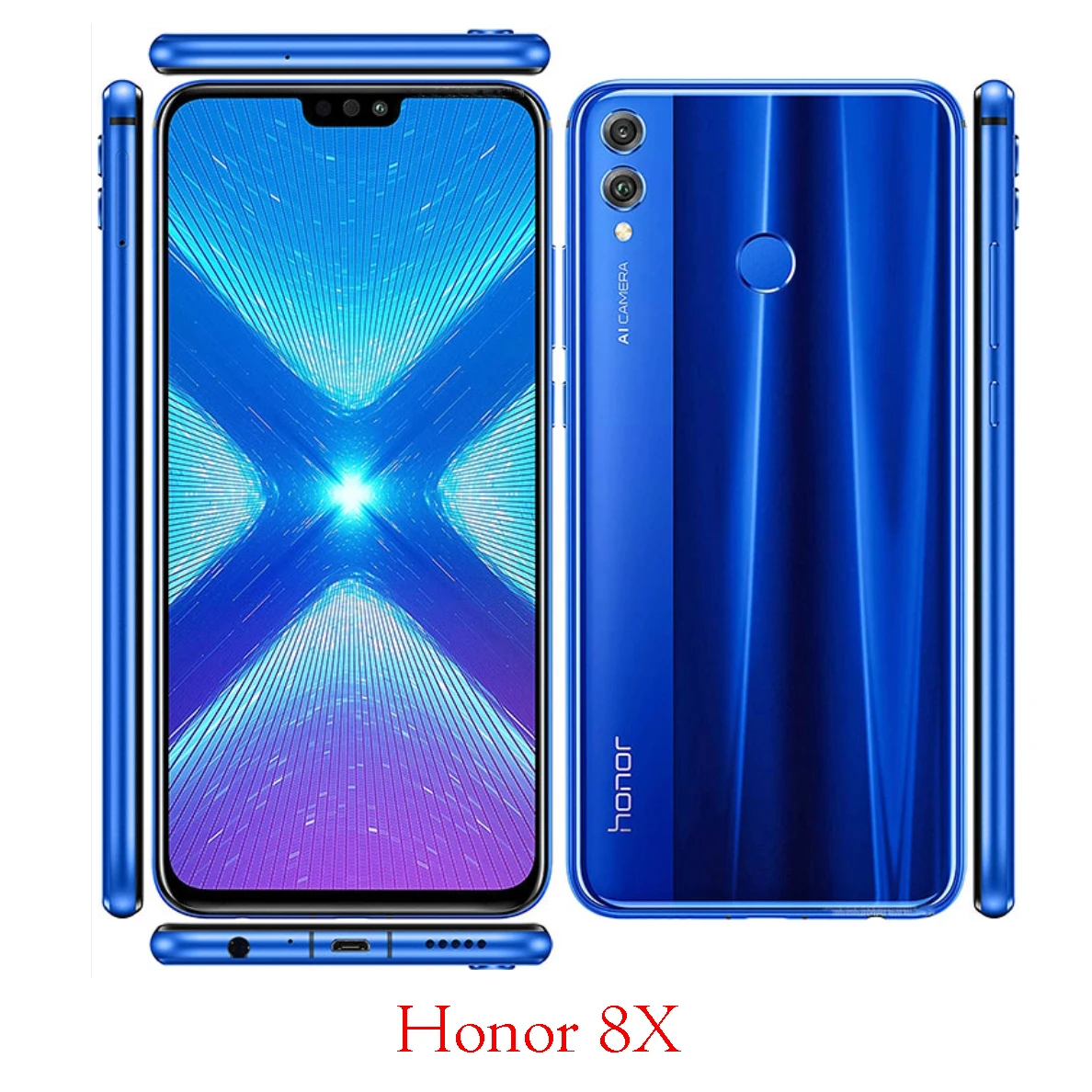 2 шт./лот Динамик Приемник для huawei honor 7 lite 7i 7A 7C 7S 7X honor 8 pro 8X Max 8C honor 9 lite - Цвет: honor 8X