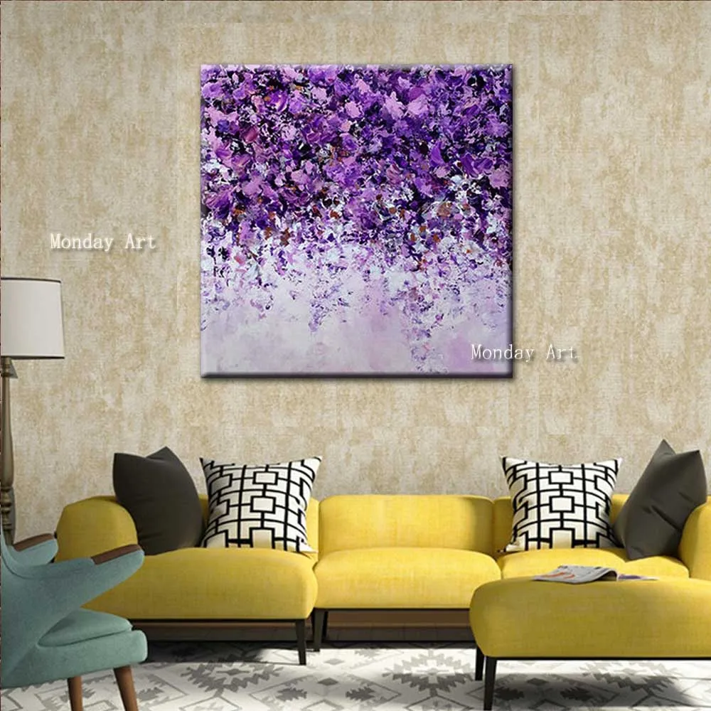 Hand-Painted-Abstract-Art-Purple-Flower-Landscape-Canvas-Oil-Painting-Abstract-Purple-Flower-Wall-Picture-Living (1)