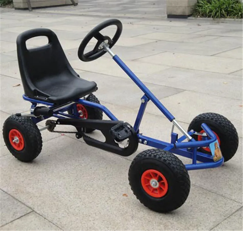 Детские самокаты с педалью Go Kart популярная детская четырехколесная тележка, балансировочная машина для езды на автомобилях для тренировок на открытом воздухе