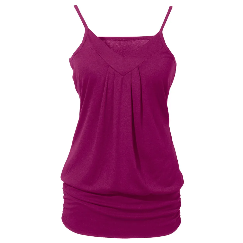 Женский летний сексуальный короткий топ без рукавов, Женский хлопковый топ, майка, топ, блузка, боди для женщин размера плюс, vetement femme - Цвет: Фиолетовый