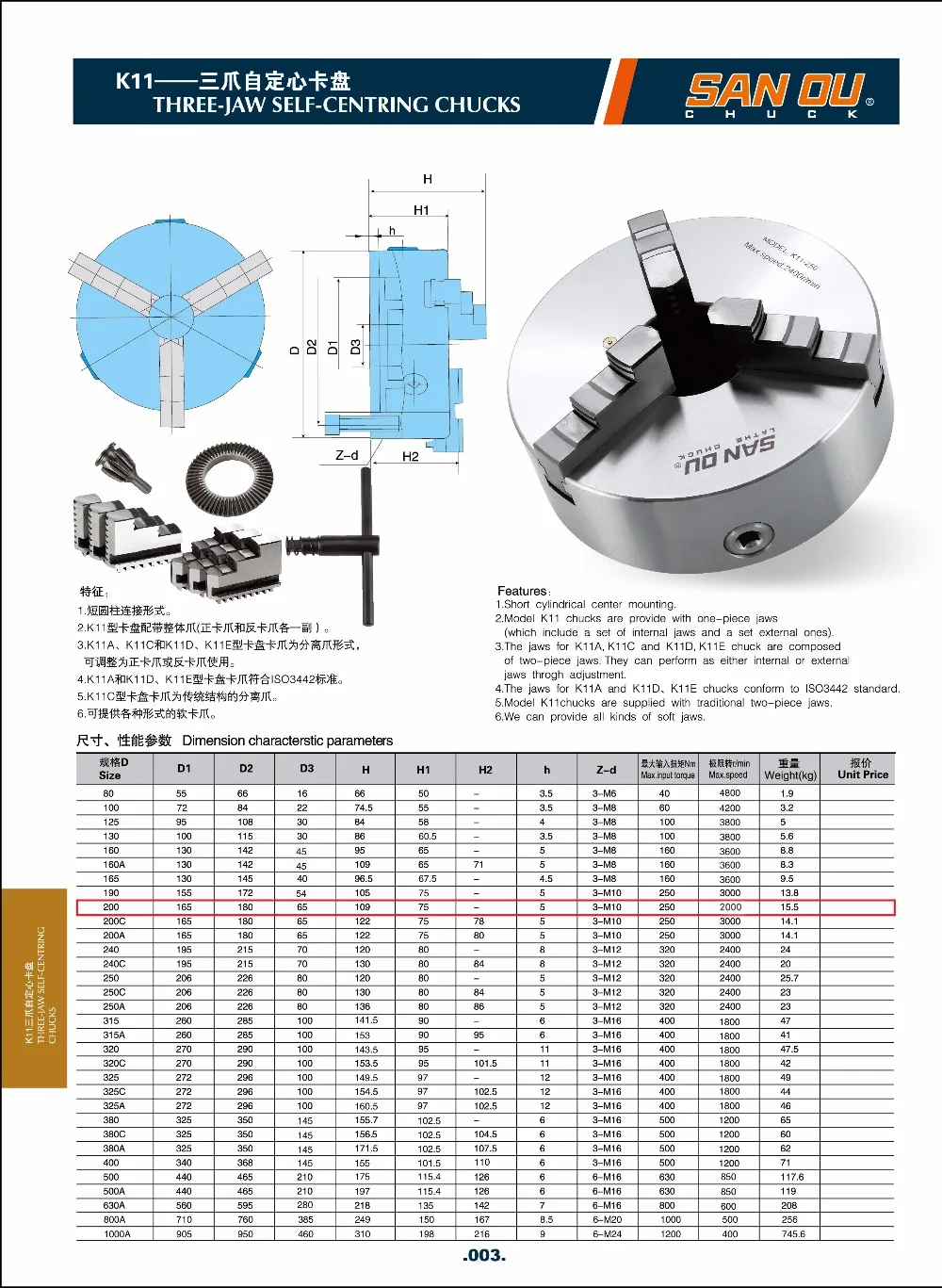 K11-200 C