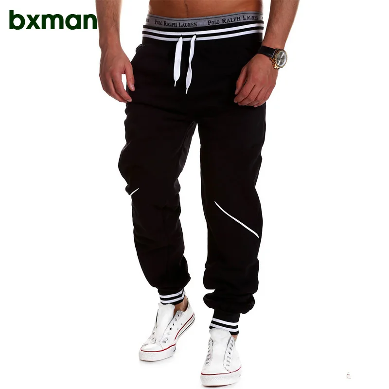 Men's Fashion Designer Trousers Sweatpants, Men Casual Cross Pants For
