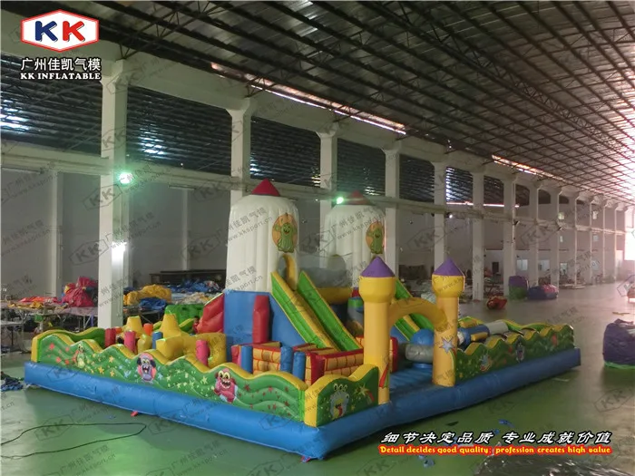 Playground Inflatable font b Bouncer b font Fun City Inflatable Amusement Park