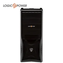 LOGIC POWER desktop computer case USB 3.0 + 4X120mm LED Blue, Without BP, panel — perforated steel. Material — SPCC.#3222