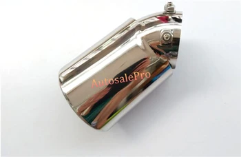 

Steel Chrome Rear Exhaust Muffler Tail Tip End Pipe Outlet Trim for Nissan Qashqai 2014 2015 2016