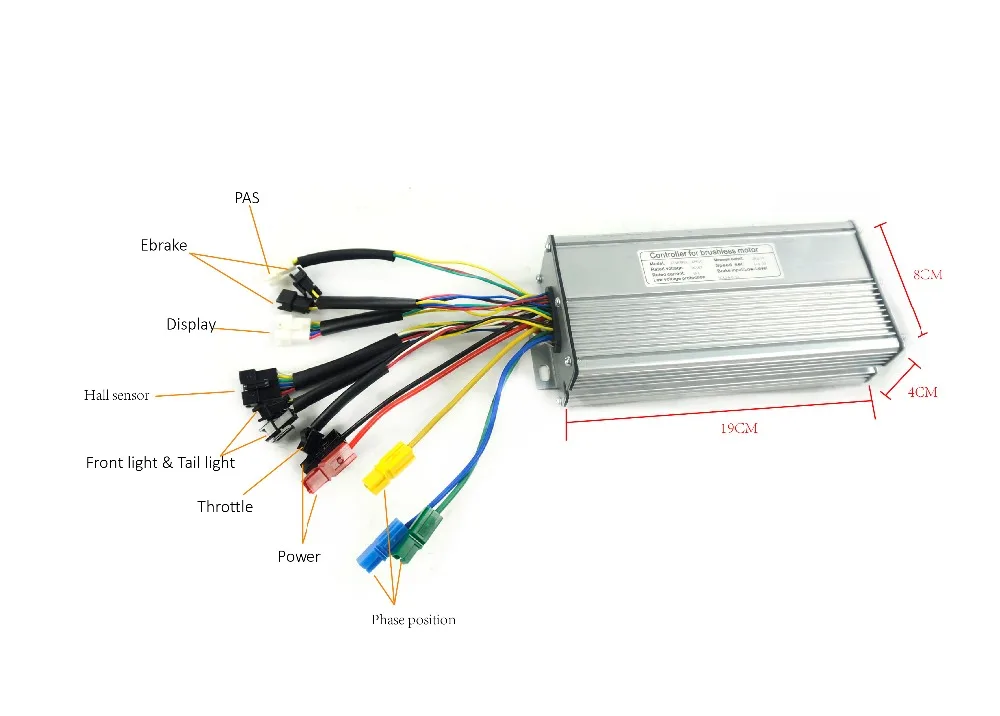 48 в 1000 Вт контроллер LCD8 дисплей метр PAS комплект E-bike Conversion kit Двойной режим зал сенсор и зал сенсор меньше