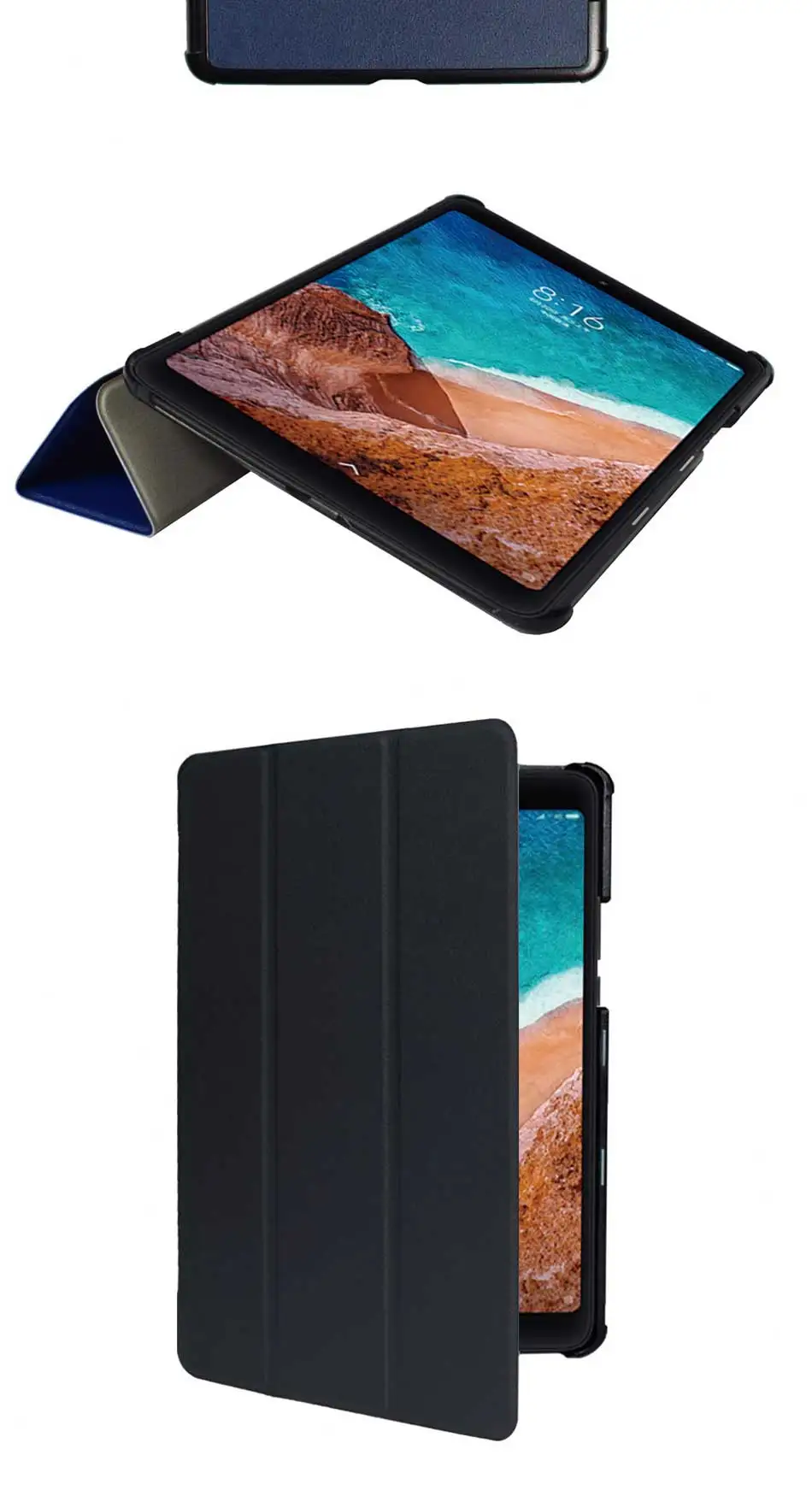 Чехол из искусственной кожи для Xiaomi mi Pad 4 Plus 10,1 дюймов, защитный чехол для планшета для Xiaomi mi Pad4 mi pad 4 Plus, чехол
