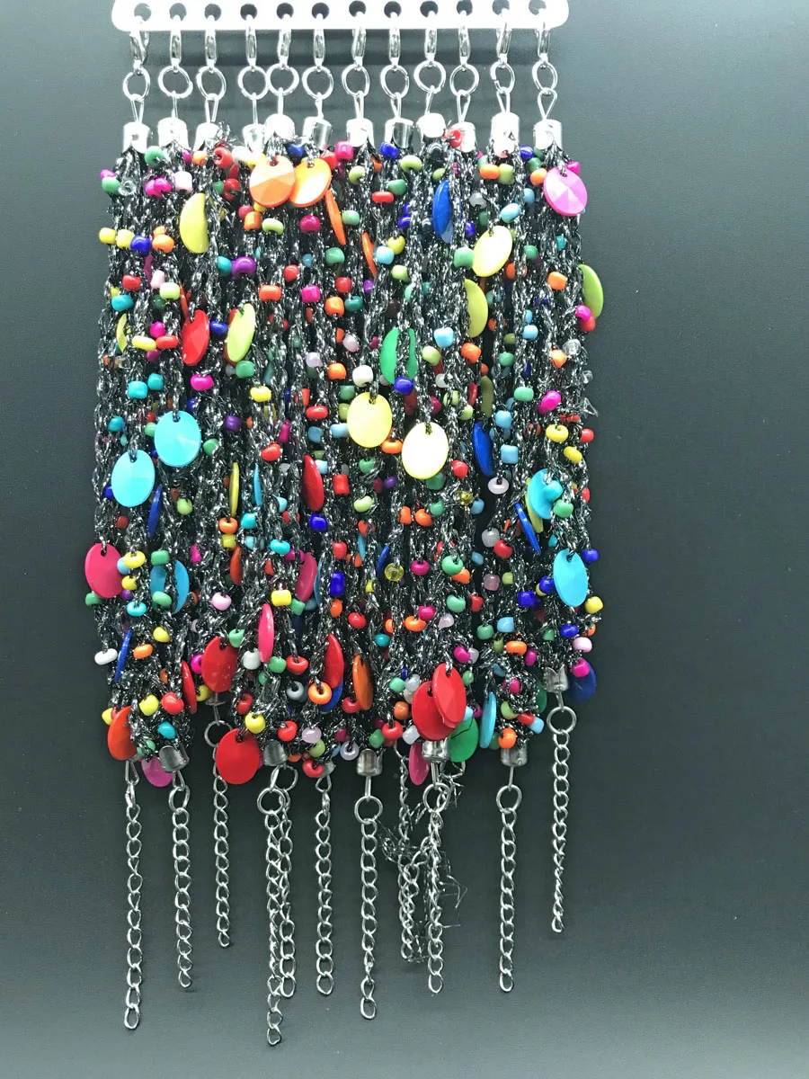 

1 pcs 2019 new Arrivals ROUND ROPE Chain bracelet women , 2 color can choose