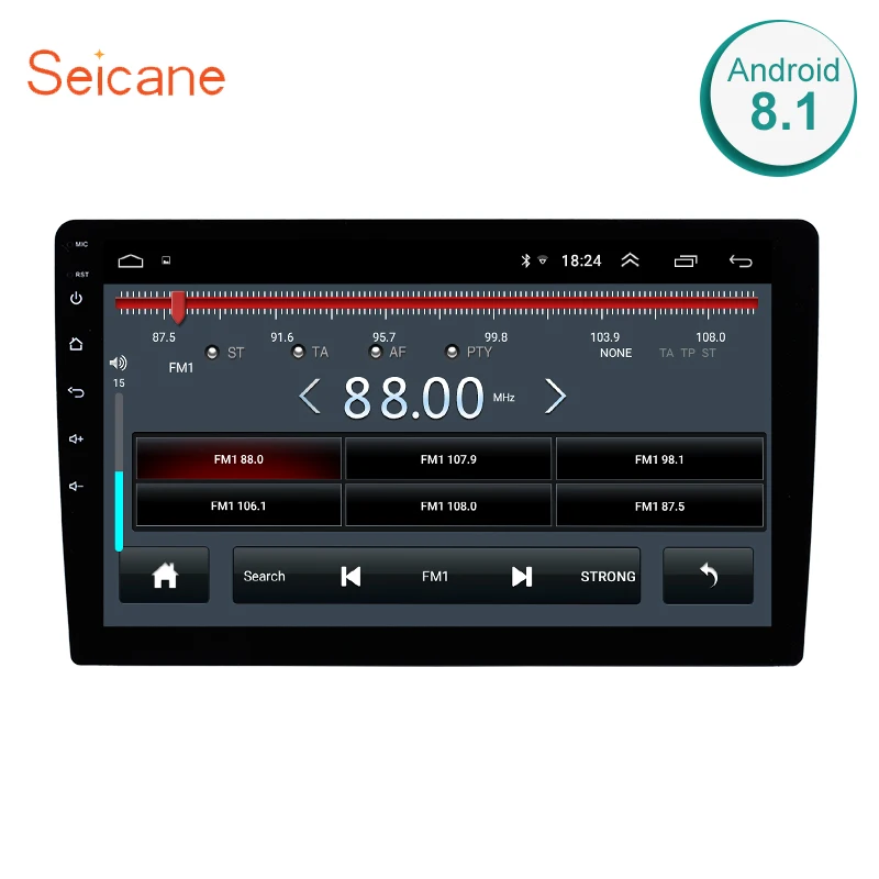 Seicane Универсальное автомобильное радио для TOYOTA COROLLA Camry бренд Land Cruiser Hilux PRADO RAV4 Android 8,1 gps мультимедийный плеер головное устройство