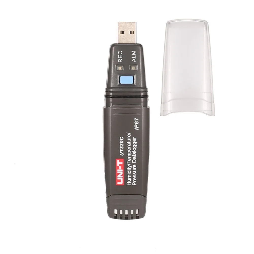 

USB Temperature Humidity Barometric Pressure Recorder TEMP/RH Data Logger Thermometer Hygrometer Tester