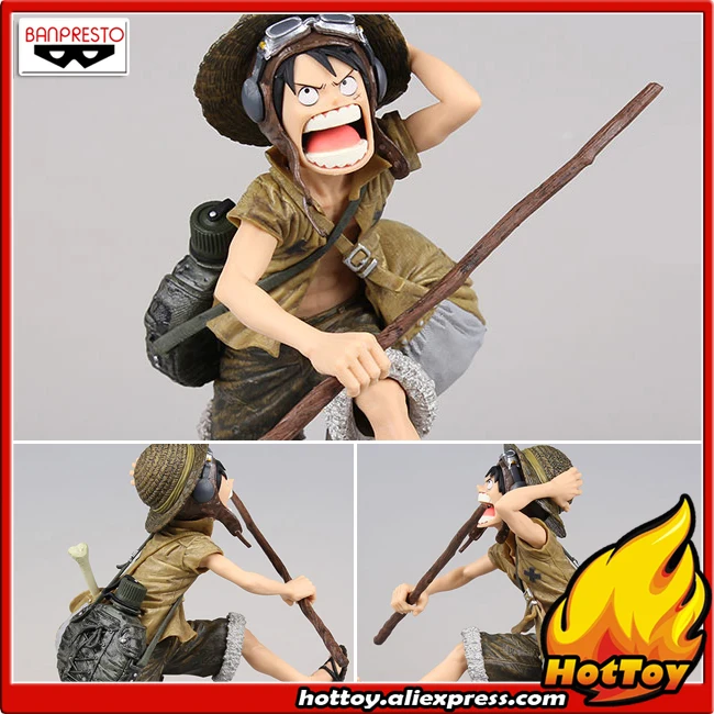 

100% Original Banpresto SCultures BIG Zoukeiou Collection Figure - MONKEY D. LUFFY (Army Color ver.) from "ONE PIECE"