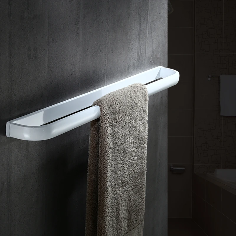 Us 53 4 40 Off Nordic Solid Br White Painting Towel Rack Bathroom Single Bar Wall Mounted Accessories Set In Bars From Us 53 4 40 Off Nordic Solid Br White Painting Towel Rack Bathroom Single Bar Wall Mounted Accessories Set In Bars From