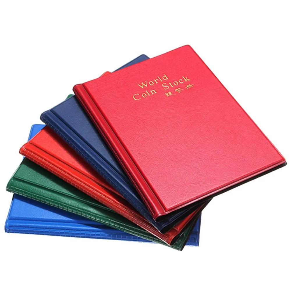 Coins collection album coin collection album 120 openings coins holders album book collectors money organizer storage bags mini coin storage
