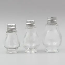 Роскошный стеклянный флакон с пипеткой 30 мл жидкая бутылка с внутренняя затычка, 1 унций косметический контейнер для крема