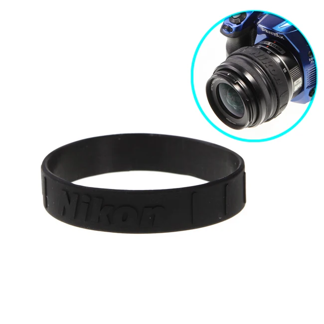 Lens Band Stop Zoom Creep for Zoom Lenses White