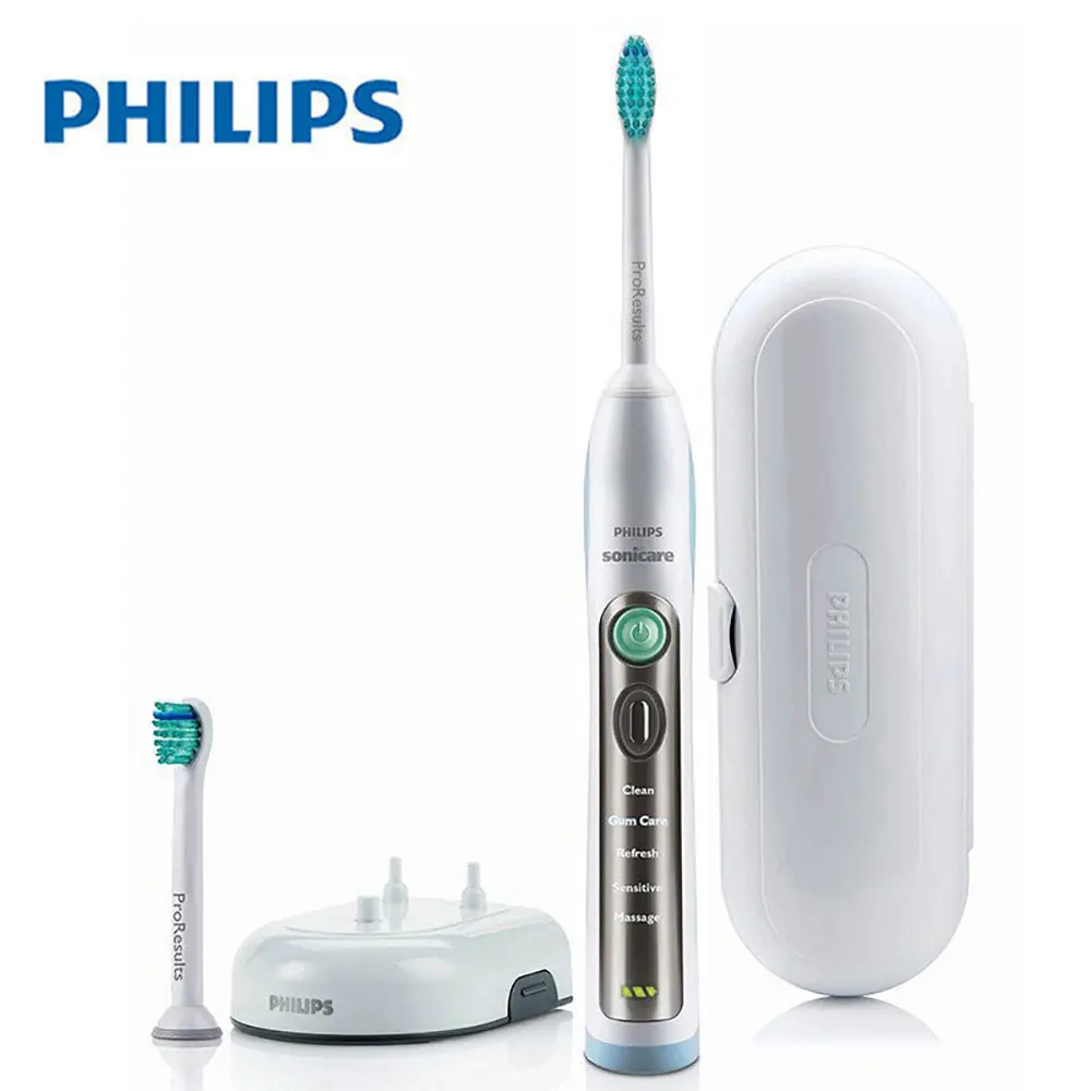 Philips Sonicare аккумуляторная электрическая зубная щетка HX6921 для мужчин и женщин до 3 недель интеллектуальные белые зубы 4 режима чистки