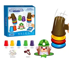 Детский веселый играющий хомяк, игрушка для родителей и детей, настольная игра Монтессори, Развивающие детские игрушки