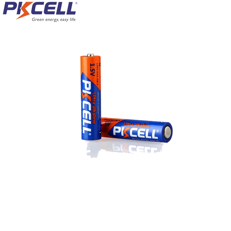 20 шт./5 карты PKCELL LR03 1,5 V Батарея AAA Super Щелочная Батарея E92 AM4 MN2400 3A 1,5 вольт батареи для MP3 Walkman игрушки