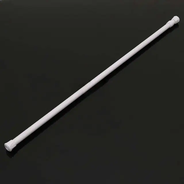Us 0 84 15 Off Extendable Curtain Rods Adjule Spring Loaded Bathroom Shower Rod Tension Telescopic Poles Rail Hanger In Us 0 84 15 Off Extendable Curtain Rods Adjule Spring Loaded Bathroom Shower Rod Tension Telescopic Poles Rail Hanger In