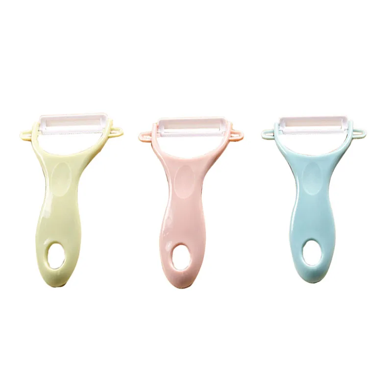 

High quality ceramic blade kitchen multifunctional planer for fruit and vegetable peeler thin slice easy to clean and safe