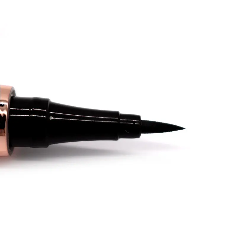 KAQIYA Gold Tube Unique Packaging Waterproof Smudge-Proof Long Lasting Liquid Eye Liner Pen Black Eyeliner Pen Smooth Makeup KAQIYA Gold Tube Unique Packaging Waterproof Smudge-Proof Long Lasting Liquid Eye Liner Pen Black Eyeliner Pen Smooth Makeup