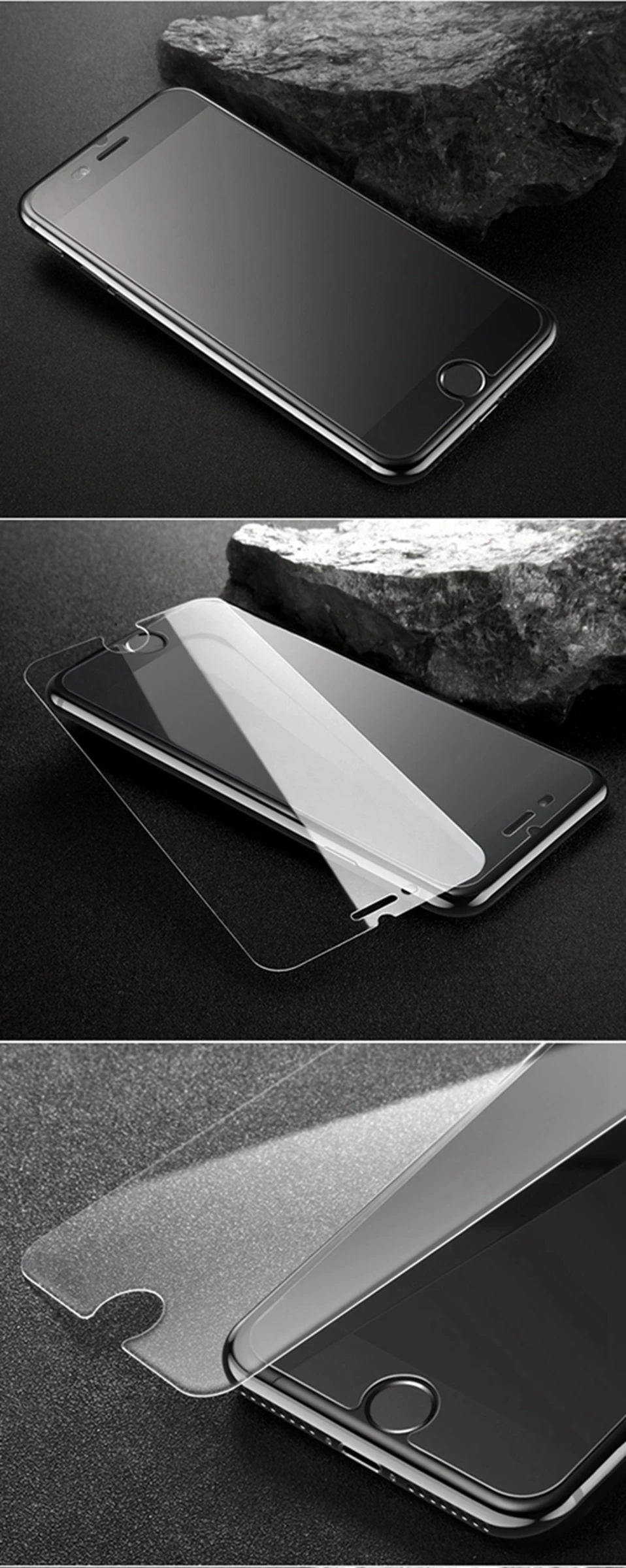 Tempered Glass For iPhone 6 7 8 Plus Screen Protector For iPhone 7Plus 8 Plus Glass Film For iPhone 8Plus X 5 Tough Protection (24)