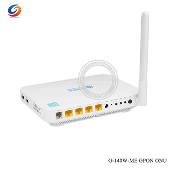 

Free Shipping English Firmware 4PCS Alcatel Lucent Gpon G-140W-ME ONU 4GE+1VOICE+2USB+WIFI 2.4G&5G FTTH gpon ont Router Mode