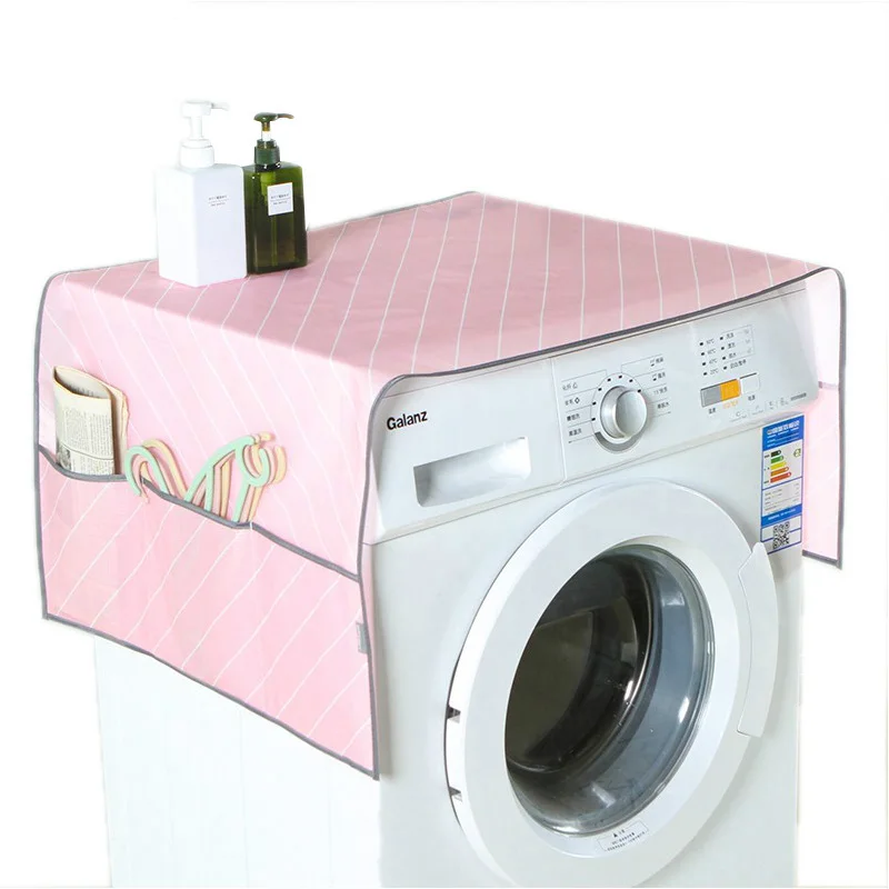 

Refrigerator Organizer Dust proof Covers Storage Bag Table washing Machine Top Cover Storage Bags refrigerator cover