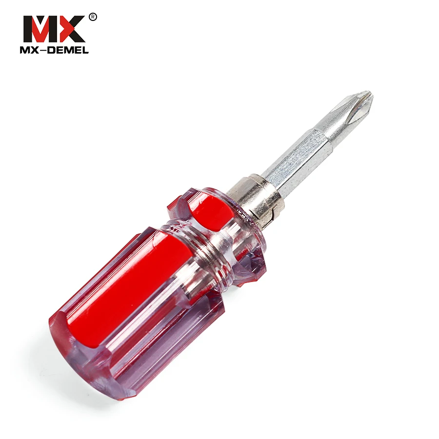 MX-DEMEL Мультитул Phillips плоский наконечник Torx отвертка для DIY Инструменты для ремонта двунаправленная отвертка со сменной головкой